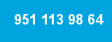 951 113 98 64 951 113 98 64